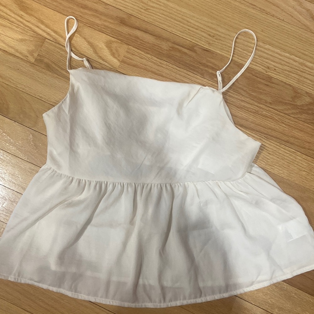 American Eagle Outfitters Womens white tank top size small never worn